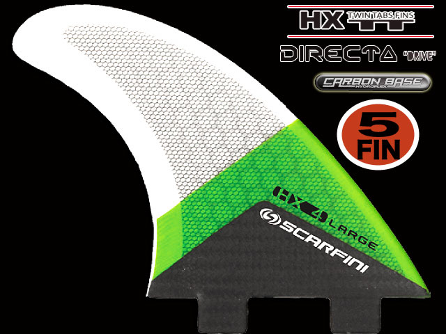 画像1: HX 4  5FIN (5枚セット)``DIRECTA``　FCS  type 　(L size)