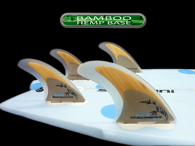 画像: HX2-BAMBOO Mサイズ　5FIN hemp Base